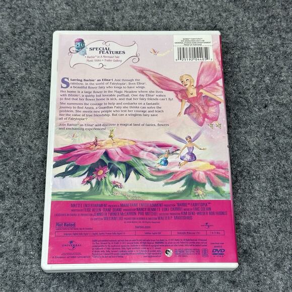 Barbie Fairytopia - DVD - VERY GOOD- Tested - Working - Rare - Picture 2 of 3